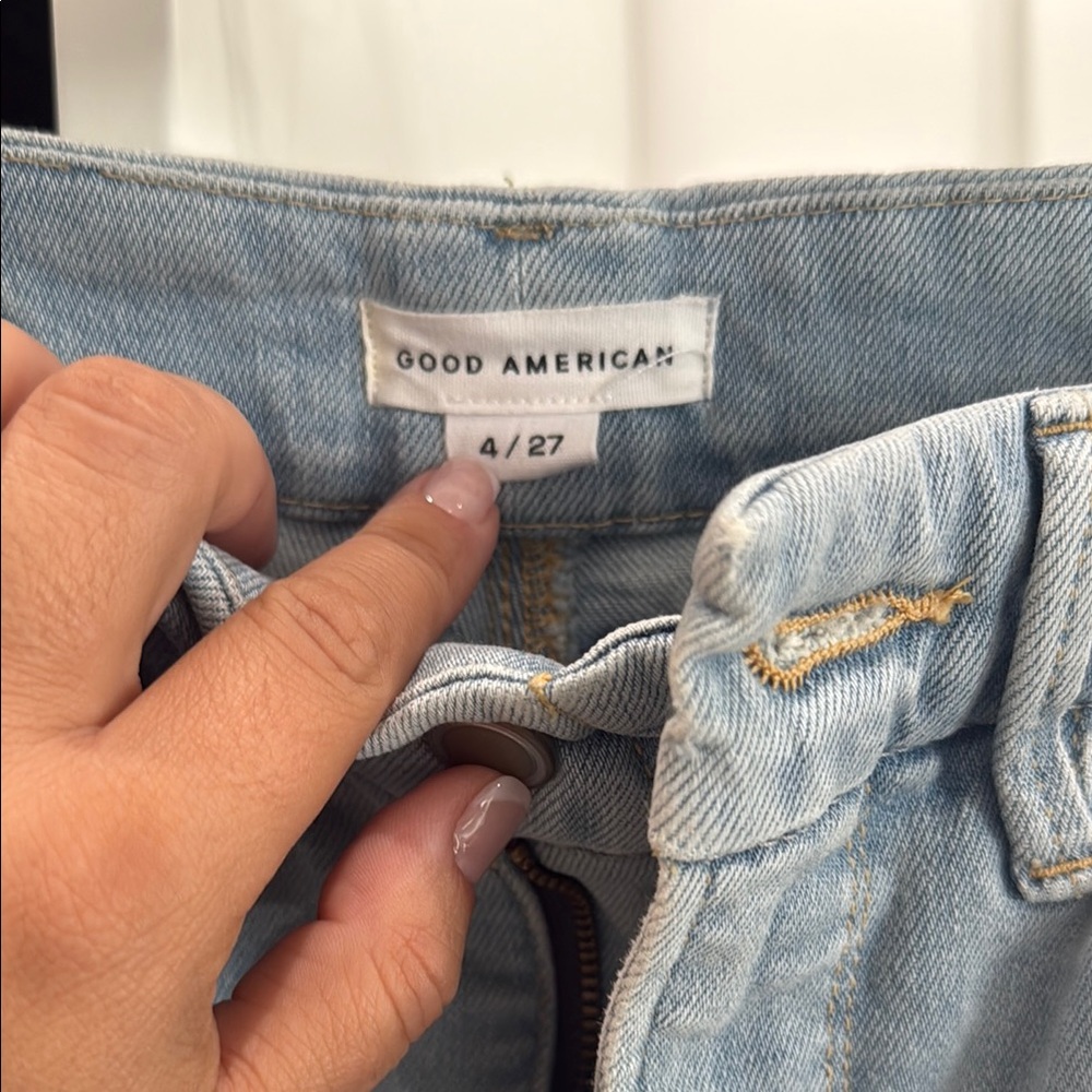 Good American Women's Light Blue Jeans
